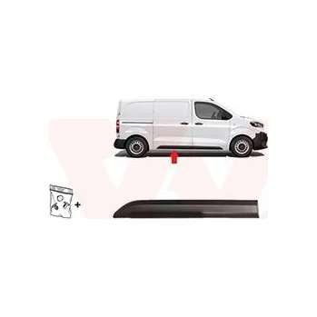 Lišta karosérie Ozdobná / ochranná lišta, dveře VAN WEZEL 0944426
