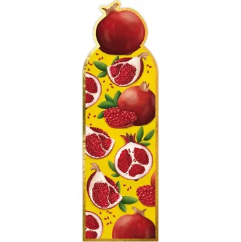 Doplněk ke knize Záložka do knihy S Potiskem MAGNETICKÁ Záložka Vzor GRANÁTOVÉ JABLKO Henry