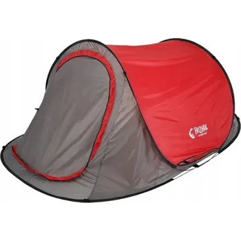 Stan Stan turistický Froyak Pop Up Tent červeno-šedý pro 2 osoby