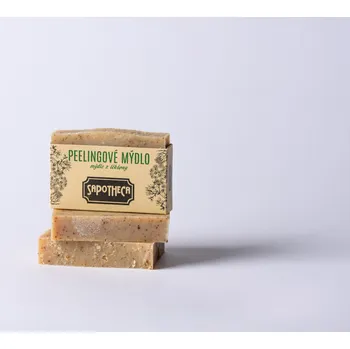 Koupelová kosmetika Sapotheca Peelingové mýdlo