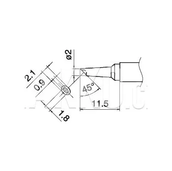 Pájecí hrot Pájecí hrot T15-BCM2 - 102002222