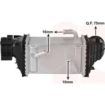 Chladič motoru Chladič turba VAN WEZEL 03014728