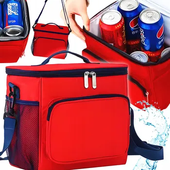 Termobox TERMOTAŠKA NA SNÍDANI NA OBĚD JÍDLO VELKÁ TERMOIZOLAČNÍ PŘES RAMENO