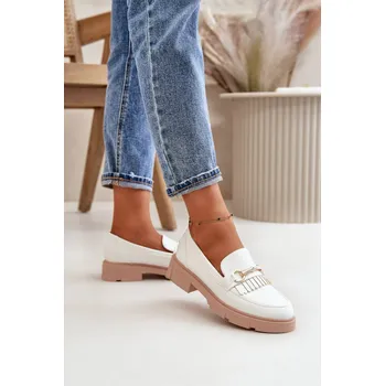 Dámské mokasíny Dámské mokasíny z ekokůže se zlatou ozdobou Step in style, 39 i240_199814_2:39