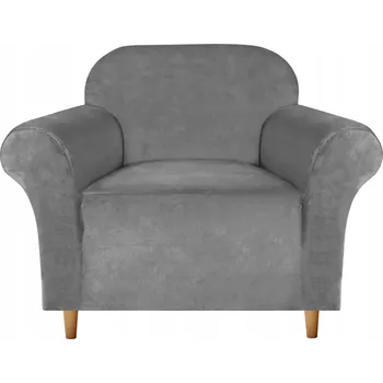 Napínací potah Potah na křeslo DOMAREX šedý