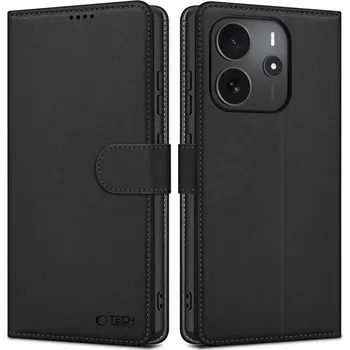Pouzdro na mobilní telefon Tech Protect Wallet pro Xiaomi Redmi Note 14 4G černé