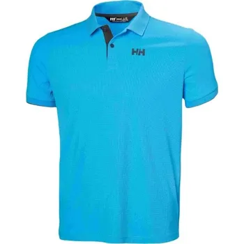 Pánské oblečení Pánské polo triko Helly Hansen OCEAN POLO UPF 50+ 2.0 S Tyrkysová, Bílá