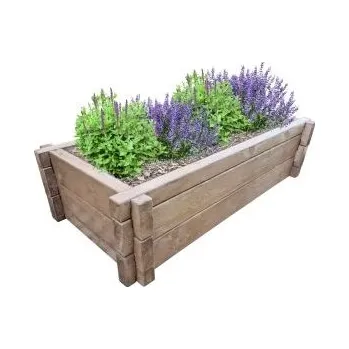 Vyvýšený záhon Presbeton Vyvýšený záhon BARK 2/81 Presbeton