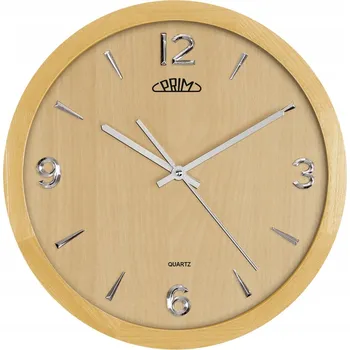 Hodiny Nástěnné hodiny Prim béžové 36 cm