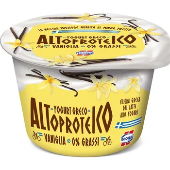 Neogal High Protein Řecký jogurt 0 % tuku s vanilkovým extraktem