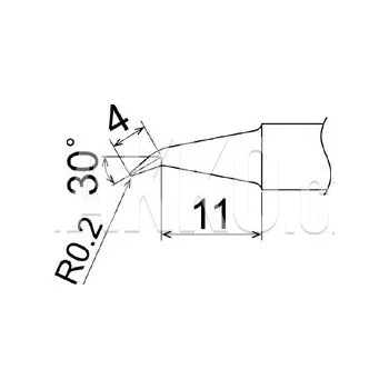 Pájecí hrot Pájecí hrot T22-J02 - 102002165