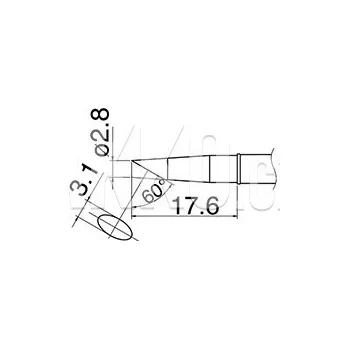 Pájecí hrot Pájecí hrot T31-01BC28 - 102002704