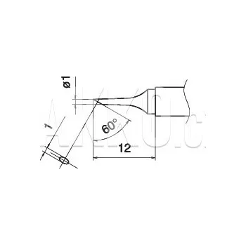 Pájecí hrot Pájecí hrot T15-C1 - 102002225