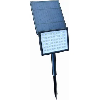 Venkovní osvětlení Solární lampa LED 10W 6000K se soumrakovým senzorem, zapichovací, zahradní