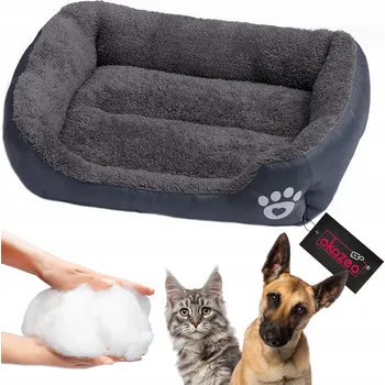 Pelíšek pro psa Pelíšek pro psa Okazeo šedá 50 cm x 40 cm