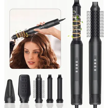 Kulma 5v1 Horkovzdušná rotační kulma a kartáč na vlasy s ionizací - sada