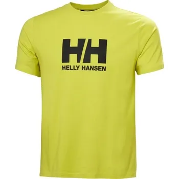 Pánské tričko Pánské triko Helly Hansen HH LOGO T-SHIRT S Žlutá, Černá