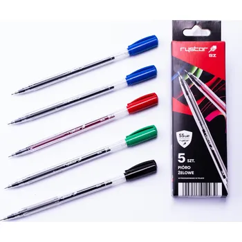 Gelová propiska vícebarevné Rystor