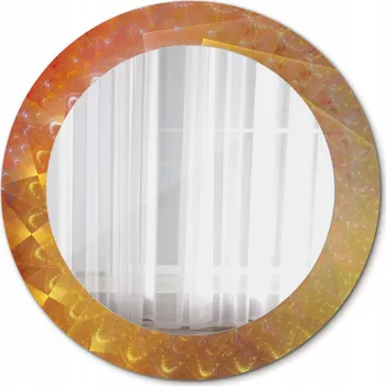 Zrcadlo Zrcadlo Nástěnné Koupelnové Spirala abstrakce 60cm