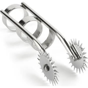 Klinik sex Mr. Steel Double Finger Pinwheel Silver