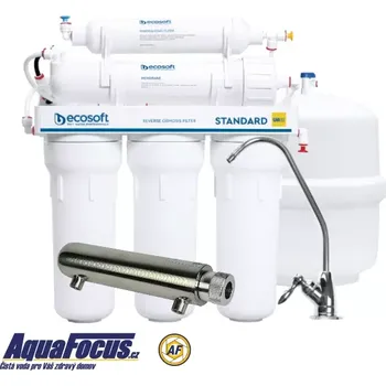 vodní filtr Reverzní osmóza s mineralizací a UV sterilizátorem ECOPURE Standard