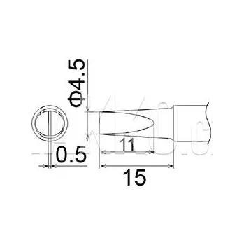 Pájecí hrot Pájecí hrot T22-D45 - 102002163