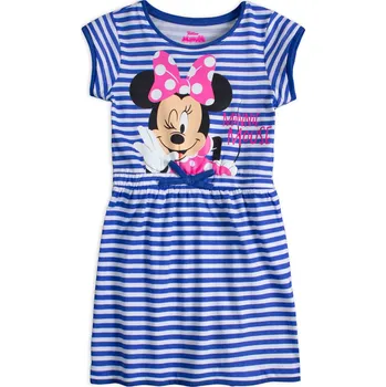 Dívčí šaty Dívčí šaty DISNEY MINNIE JUNIOR proužky Velikost: 92