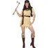 Karnevalový kostým Widmann Dámský kostým indiánka béžový/hnědý