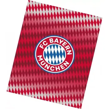 Dětská deka Fotbalová deka FC Bayern Mnichov Diamonds 130x170 cm