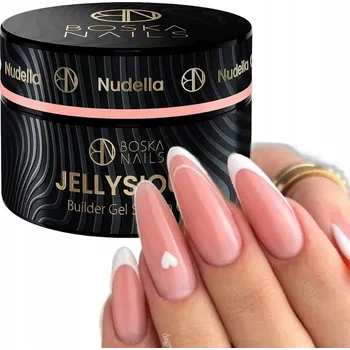 Lak na nehty Boska Nails Jellycious Nudella 30 ml stavební gel