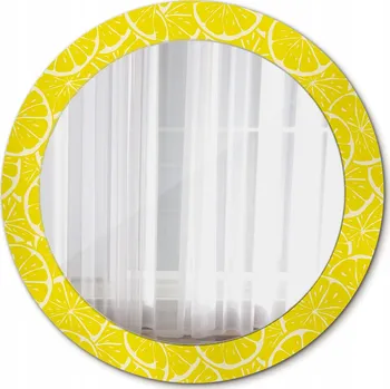 Zrcadlo Nástěnné zrcadlo se skleněným fotorámečkem Citrony 70 cm