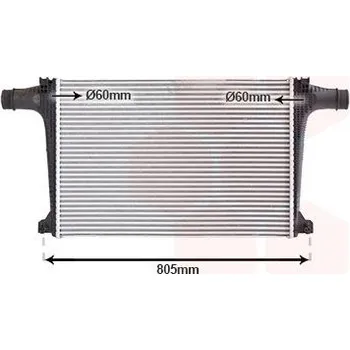 Motor automobilu Chladič turba VAN WEZEL 03014726