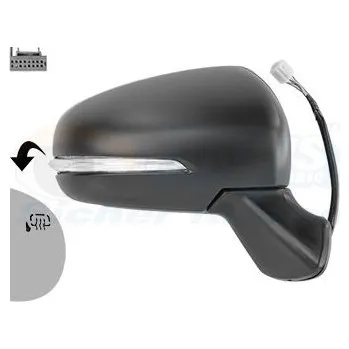 Auto zrcátko Vnější zpětné zrcátko VAN WEZEL 5265828