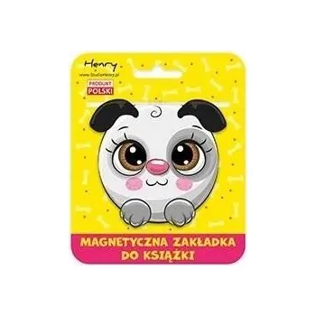Doplněk ke knize Pěkná MAGNETICKÁ záložka do knihy - roztomilý pejsek Henry