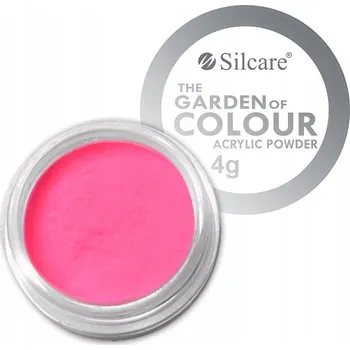Přípravek na nehty Akrylový prášek Silcare růžový 4 ml