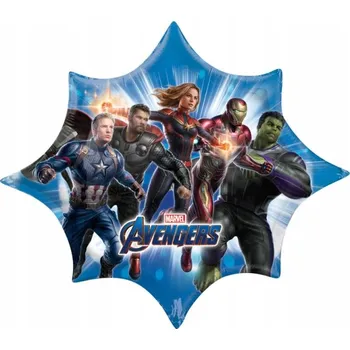 Balónek Fóliový balónek SuperShape Avengers Endgame 88x73 cm