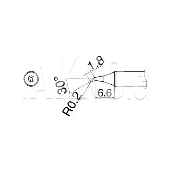 Pájecí hrot Pájecí hrot T31-03JS02 - 107005078