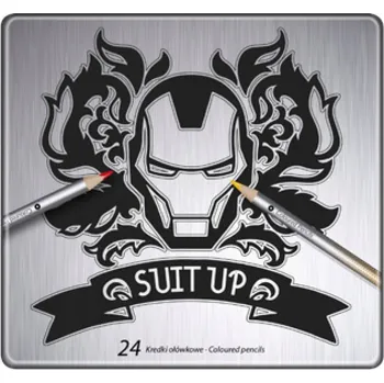 Pastelka PASTELKY kulaté 24 ks kovová krabička DISNEY CoolPack PASTELKY