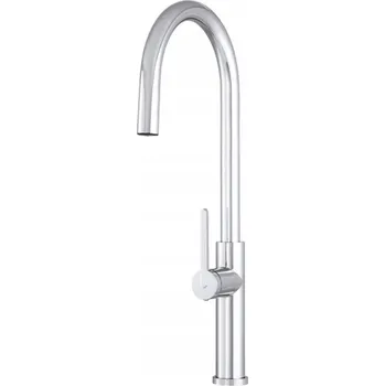 Vodovodní baterie Stojánková kuchyňská baterie Gamma 1 stříbrná