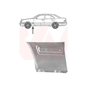 Blatník karosérie Blatník VAN WEZEL 3028155