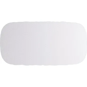 Prostěradlo Kaarsgaren Nepromokavé Tencel prostěradlo do kočárku bílá mřížka