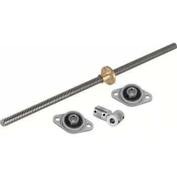 Příslušenství k 3D tiskárně Trapézová závitová tyč T8/8mm 250 mm (Trapézová závitová tyč pro 3D tiskárnu)