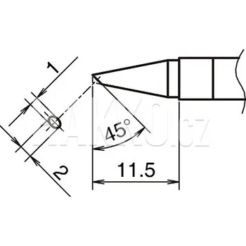 Pájecí hrot Pájecí hrot HAKKO T39-BC1020 - 107005124