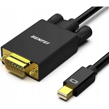 Video kabel BENFEI Mini DisplayPort na VGA kabel 1,8 m (černý)