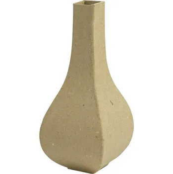 Váza DEKORATIVNÍ VÁZA z papírové hmoty 12,5 x 5,3 x 5,3 cm MALÁ Decopatch