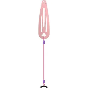 IP kamera Závěs na procesor MED-EL Rondo 3 / Samba 2 s klipem do vlasů, růžový