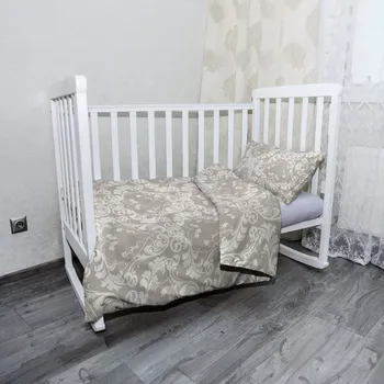 Povlečení Sablio Mikroplyšové povlečení do dětské postýlky Secesní noblesa - 120x90 / 40x60