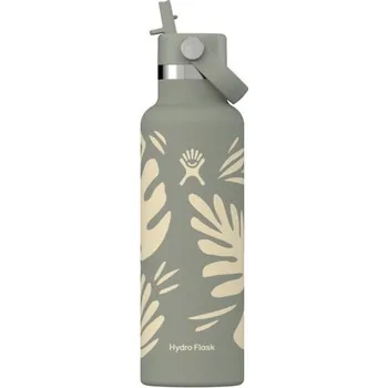 Termoska Termoláhev Hydro Flask - Standard Mouth with Flex Straw Cap 621 ML (21OZ) - zelená
