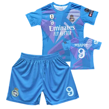 Fotbal Numberoplus Dětský fotbalový dres komplet Real Madrid - Mbappé MP09 Velikost: 8-let.(vel.122)