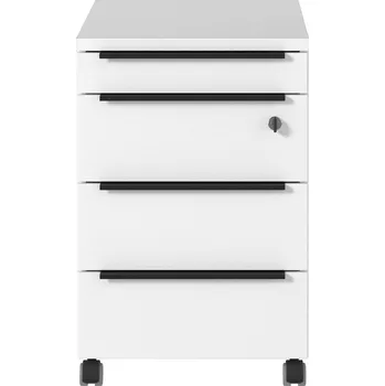 Komoda Bílá uzamykatelné skříňka 42x63 cm Mailand – Germania ID_1606338